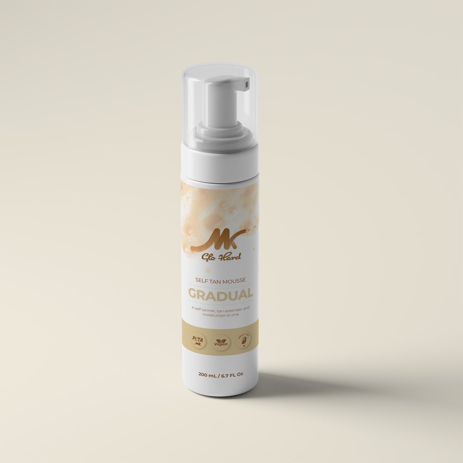 Glo Hard Self-Tan Mousse